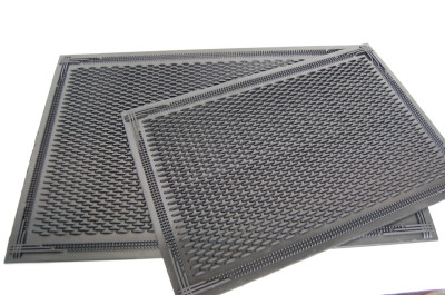 Килимок побутовий гумовий 600х400 &quot;ХВИЛЯ&quot;